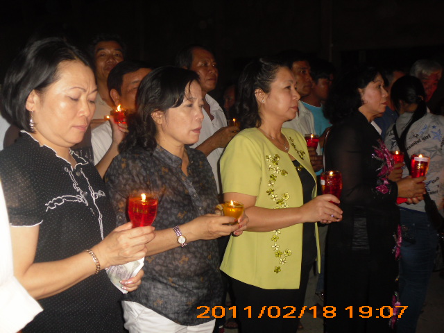 Lễ hội cúng đèn rằm tháng Giêng tại Thiền viện Phước Sơn