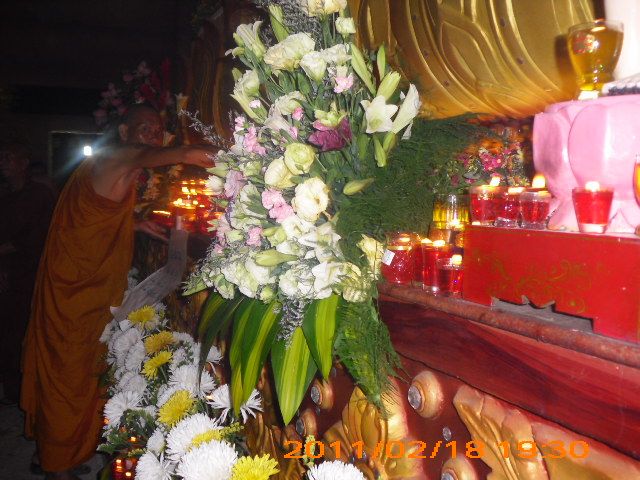 Lễ hội cúng đèn rằm tháng Giêng tại Thiền viện Phước Sơn