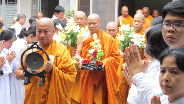TP.HCM: Lễ tưởng niệm lần thứ 57 năm Đức Tổ sư Minh Đăng Quang Vắng Bóng