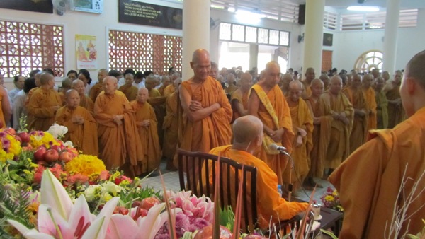 TP.HCM: Lễ tưởng niệm lần thứ 57 năm Đức Tổ sư Minh Đăng Quang Vắng Bóng