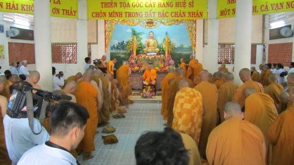 TP.HCM: Lễ tưởng niệm lần thứ 57 năm Đức Tổ sư Minh Đăng Quang Vắng Bóng