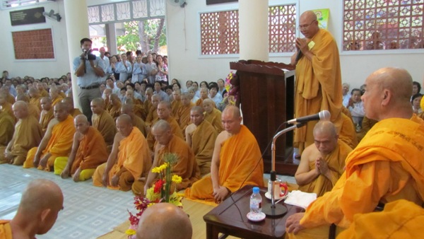 TP.HCM: Lễ tưởng niệm lần thứ 57 năm Đức Tổ sư Minh Đăng Quang Vắng Bóng
