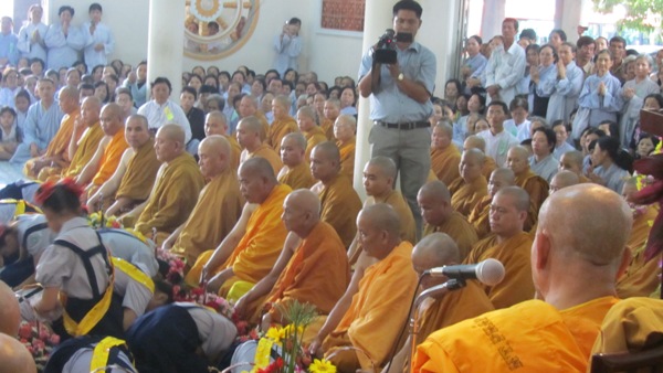 TP.HCM: Lễ tưởng niệm lần thứ 57 năm Đức Tổ sư Minh Đăng Quang Vắng Bóng