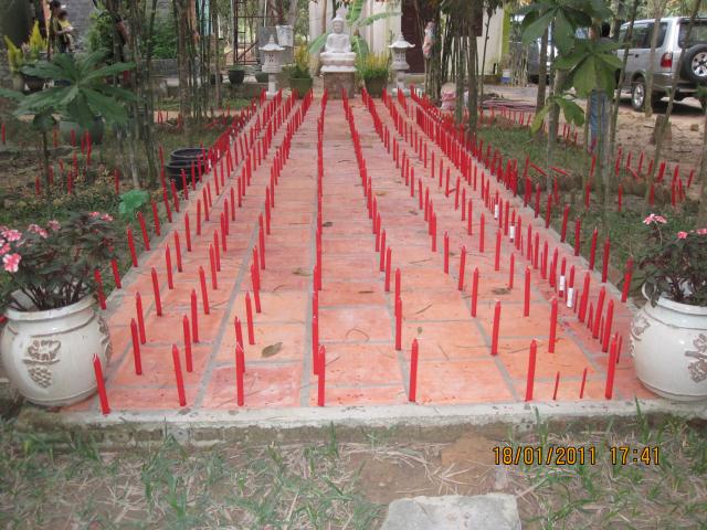 Lễ hội cúng đèn rằm tháng Giêng tại Thiền viện Phước Sơn