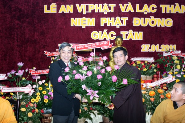 Séc: Lạc thành niệm Phật đường Giác Tâm