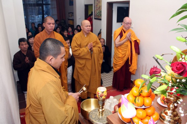 Séc: Lạc thành niệm Phật đường Giác Tâm