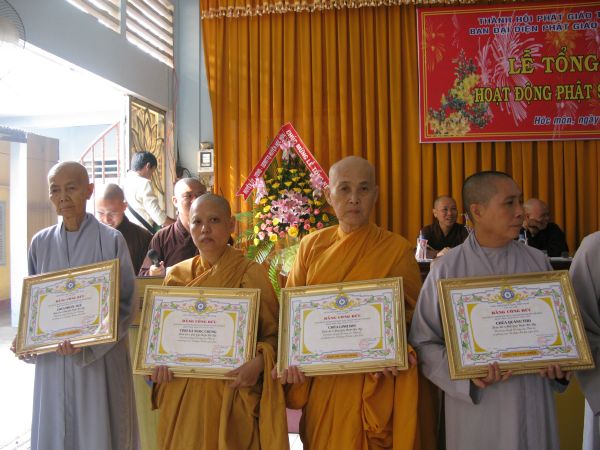 TP. HCM: Lễ tổng kết hoạt động Phật sự 2010 của Ban Đại diện Phật giáo huyện Hóc Môn
