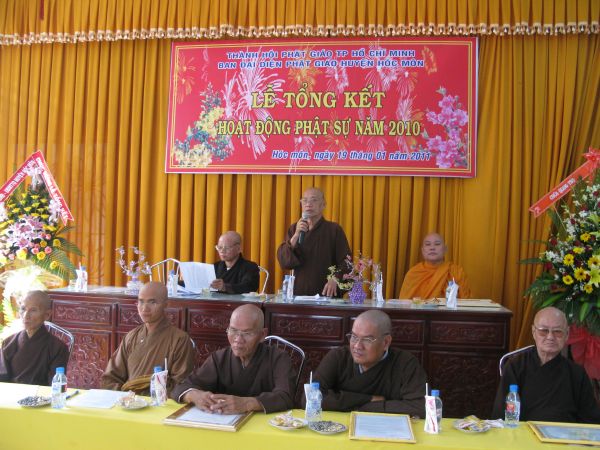 TP. HCM: Lễ tổng kết hoạt động Phật sự 2010 của Ban Đại diện Phật giáo huyện Hóc Môn