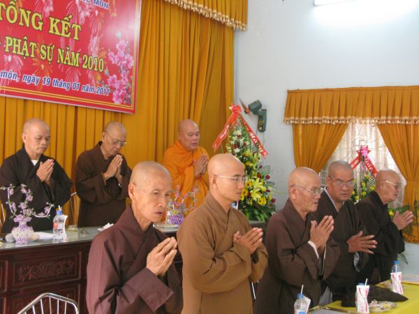 TP. HCM: Lễ tổng kết hoạt động Phật sự 2010 của Ban Đại diện Phật giáo huyện Hóc Môn
