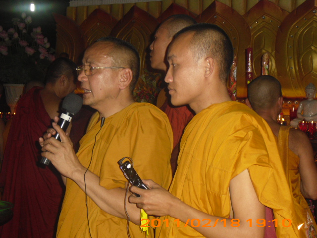 Lễ hội cúng đèn rằm tháng Giêng tại Thiền viện Phước Sơn