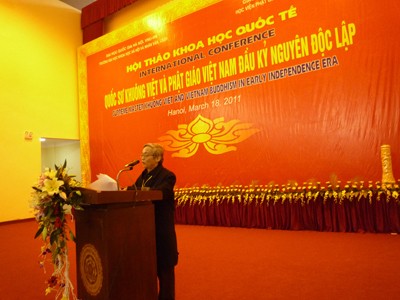 HN: Khai mạc HTKH về quốc sư Khuông Việt