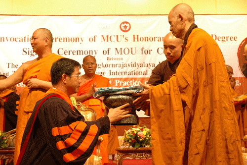 Thái Lan: Pháp môn Làng Mai sẽ được giảng dạy tại trường đại học Phật giáo Quốc tế Thái Lan