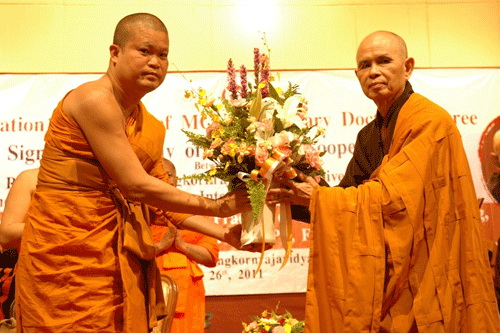 Thái Lan: Pháp môn Làng Mai sẽ được giảng dạy tại trường đại học Phật giáo Quốc tế Thái Lan