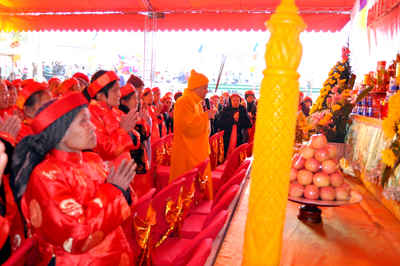Lạng Sơn: Đạo tràng chùa Thành tổ chức Đại lễ Chúc thọ cho các Phật tử năm Tân Mão