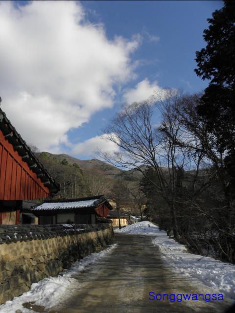 Hình ảnh mùa đông Tòng Quảng Tự Cổ Tự, Hàn Quốc