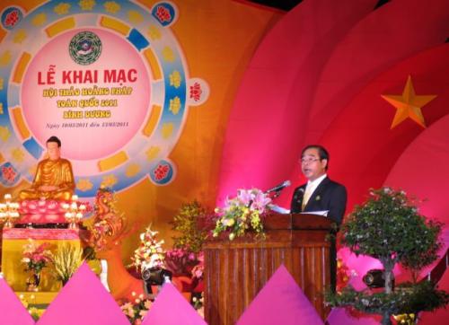 Chùm ảnh khai mạc Hội thảo Hoằng pháp toàn quốc năm 2011