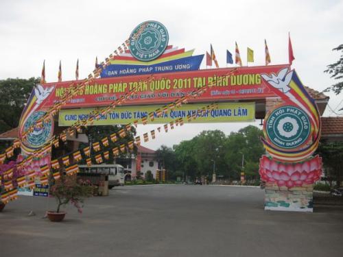 Bình dương: Hội thảo hoằng pháp toàn quốc 2011 bế mạc