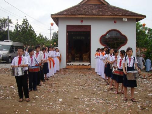 Đồng Tháp: chùa Quê Hương trọng thể tổ chức lễ Đặt đá xây dựng