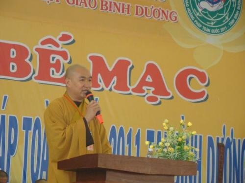 Bình dương: Hội thảo hoằng pháp toàn quốc 2011 bế mạc