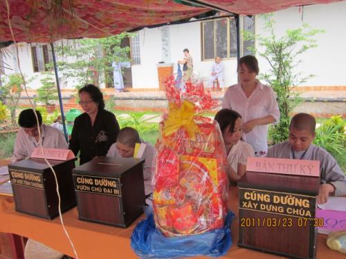 Đồng Tháp: chùa Quê Hương trọng thể tổ chức lễ Đặt đá xây dựng