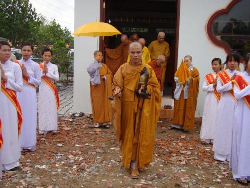 Đồng Tháp: chùa Quê Hương trọng thể tổ chức lễ Đặt đá xây dựng