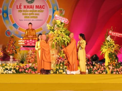 Chùm ảnh khai mạc Hội thảo Hoằng pháp toàn quốc năm 2011