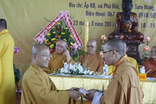 Đồng Tháp: chùa Quê Hương trọng thể tổ chức lễ Đặt đá xây dựng