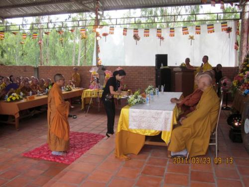 Đồng Tháp: chùa Quê Hương trọng thể tổ chức lễ Đặt đá xây dựng