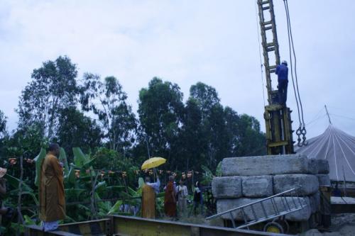 Đồng Tháp: chùa Quê Hương trọng thể tổ chức lễ Đặt đá xây dựng