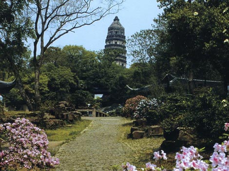 Tòa tháp Huqiu – Trung Quốc