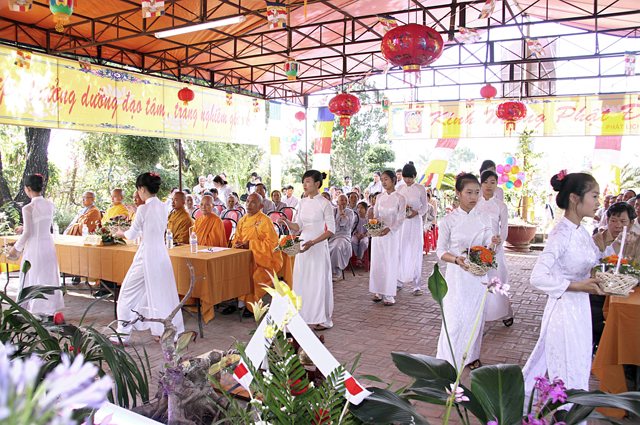 Gia Lai: Chùa Qui Sơn Tổ Chức Lễ Phật Đản