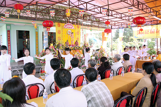Gia Lai: Chùa Qui Sơn Tổ Chức Lễ Phật Đản