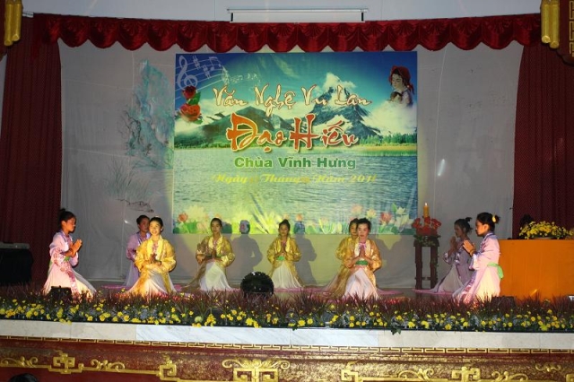 Đại lễ Vu Lan chùa Vĩnh Hưng 2011