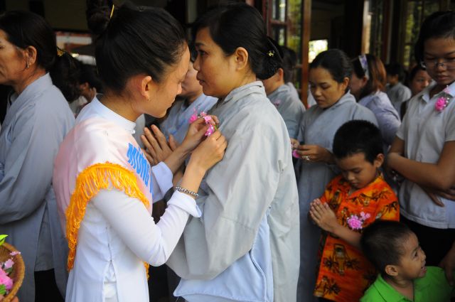 Chùm ảnh : Hơn 1000 Phật tử dự Đại lễ Vu Lan tại chùa Hương Sơn - Đà Nẵng