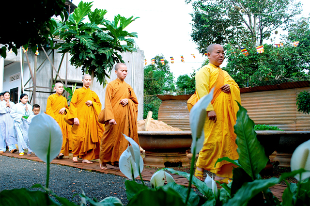 Tịnh xá Ngọc Chánh: Lễ dâng Y Bát mùa Vu Lan