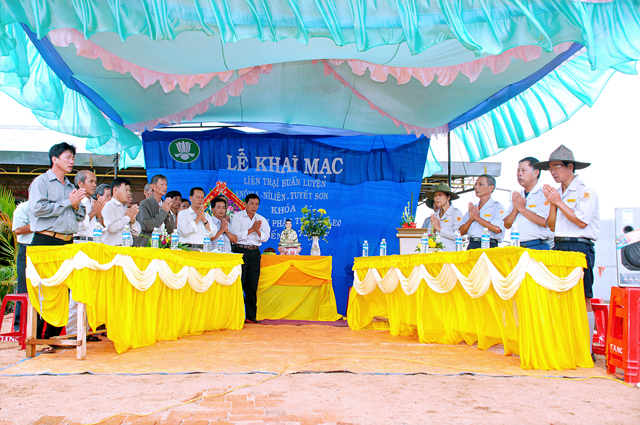 Tịnh xá Ngọc Chánh: Gia đình Phật tử tổ chức liên trại huấn luyện Anoma - Ni Liên - Tuyết Sơn khóa 1