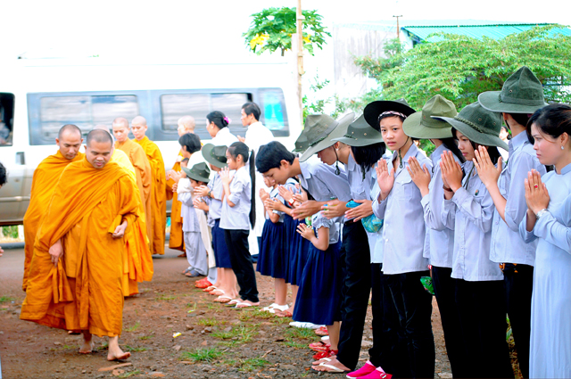 Tịnh xá Ngọc Chánh: Lễ dâng Y Bát mùa Vu Lan