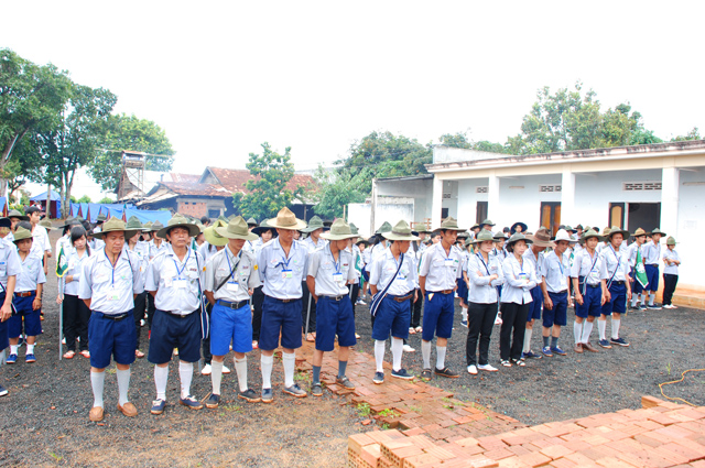 Tịnh xá Ngọc Chánh: Gia đình Phật tử tổ chức liên trại huấn luyện Anoma - Ni Liên - Tuyết Sơn khóa 1