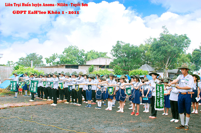 Tịnh xá Ngọc Chánh: Gia đình Phật tử tổ chức liên trại huấn luyện Anoma - Ni Liên - Tuyết Sơn khóa 1