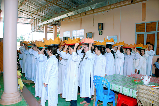 Tịnh xá Ngọc Chánh: Lễ dâng Y Bát mùa Vu Lan