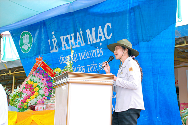 Tịnh xá Ngọc Chánh: Gia đình Phật tử tổ chức liên trại huấn luyện Anoma - Ni Liên - Tuyết Sơn khóa 1