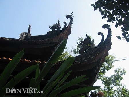 Đặc sắc mái đao Chùa Tây Phương