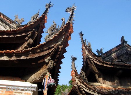 Đặc sắc mái đao Chùa Tây Phương