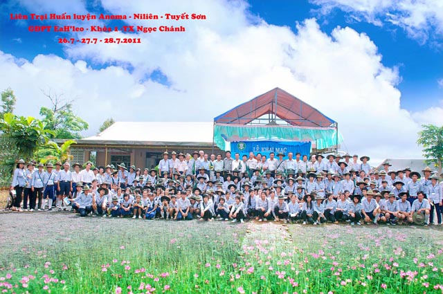 Tịnh xá Ngọc Chánh: Gia đình Phật tử tổ chức liên trại huấn luyện Anoma - Ni Liên - Tuyết Sơn khóa 1
