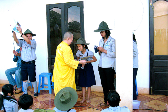 Tịnh xá Ngọc Chánh: Gia đình Phật tử tổ chức liên trại huấn luyện Anoma - Ni Liên - Tuyết Sơn khóa 1