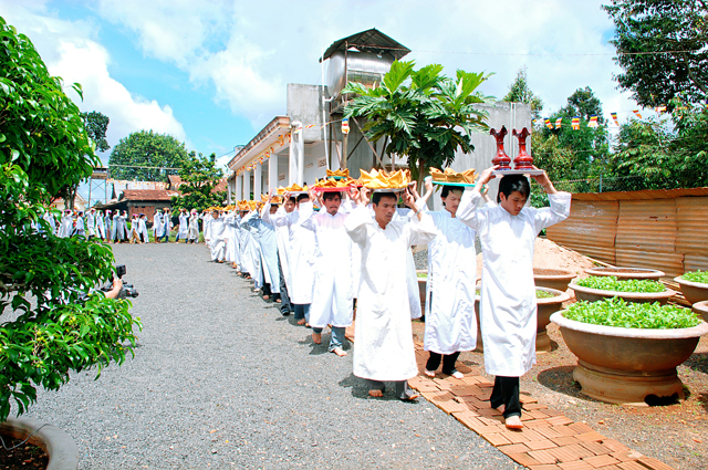 Tịnh xá Ngọc Chánh: Lễ dâng Y Bát mùa Vu Lan