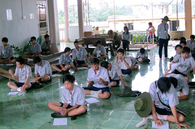Tịnh xá Ngọc Chánh: Gia đình Phật tử tổ chức liên trại huấn luyện Anoma - Ni Liên - Tuyết Sơn khóa 1