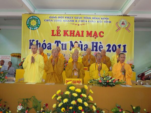Bình Định: Chính Thức Khai Mạc Khóa Tu mùa Hè 2011