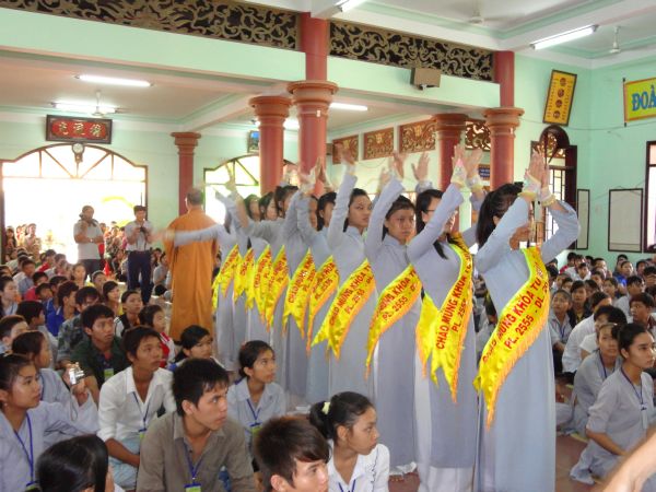 Bình Định: Chính Thức Khai Mạc Khóa Tu mùa Hè 2011
