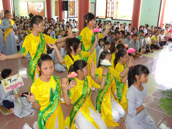 Bình Định: Chính Thức Khai Mạc Khóa Tu mùa Hè 2011